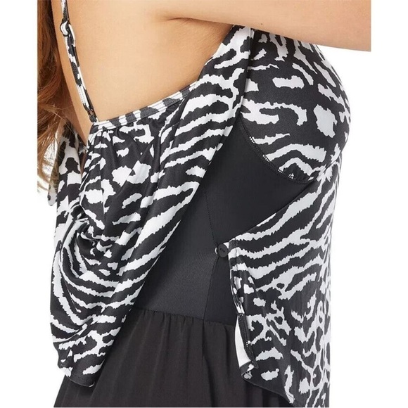 Coco Reef Women's Contours Chroma Wrap Swim Romper Size 12/36D swimwear - Picture 15 of 16